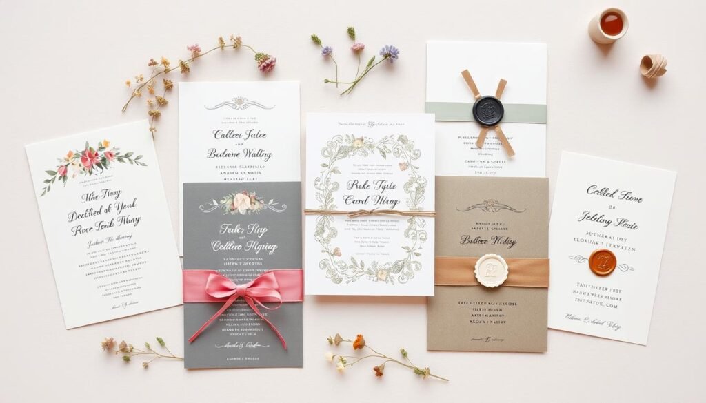 Eleganckie zaproszenia ślubne DIY w różnych stylach Eleganckie zaproszenia ślubne DIY w różnych stylach