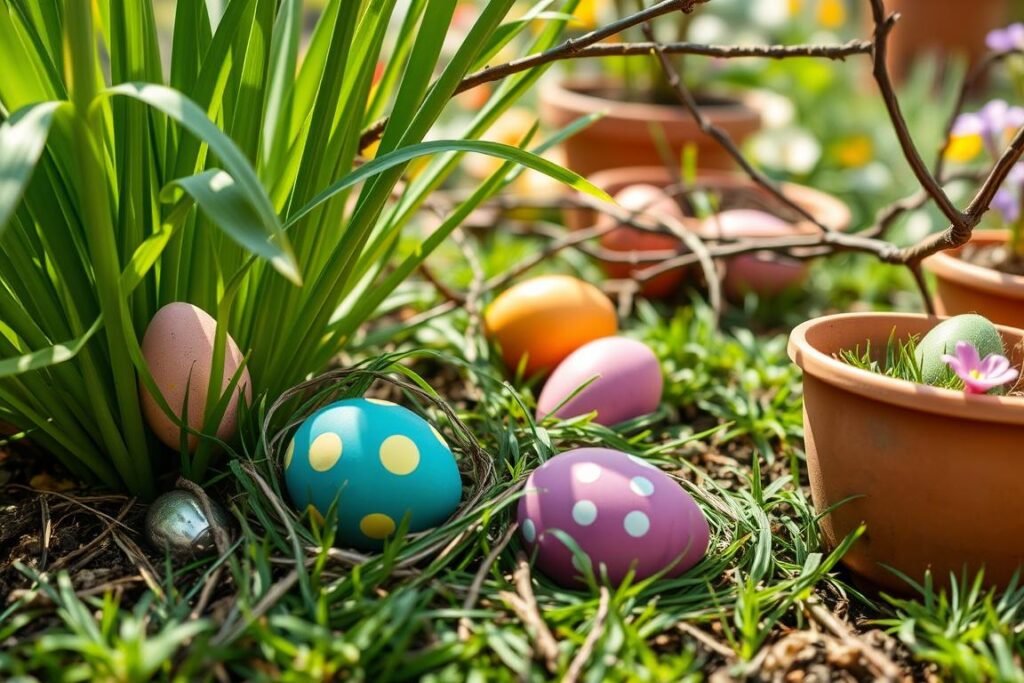 Kreatywne miejsca ukrycia jajek podczas polowania na jajka (egg hunt)