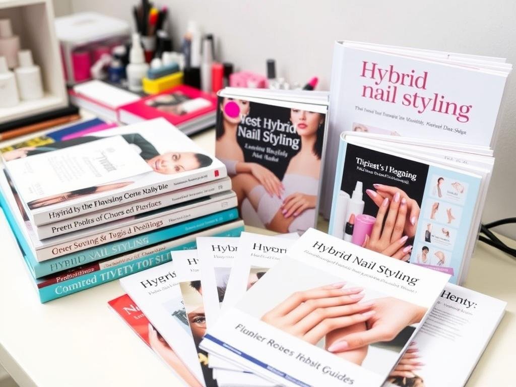 Książki, magazyny i materiały edukacyjne o stylizacji paznokci hybrydowych Książki, magazyny i materiały edukacyjne o stylizacji paznokci hybrydowych