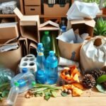 Materiały z recyklingu do wykonania stroju ekologicznego dla chłopca
