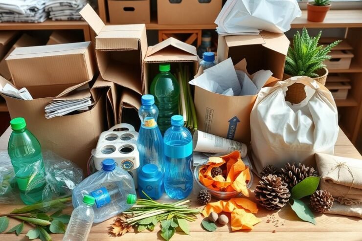 Materiały z recyklingu do wykonania stroju ekologicznego dla chłopca