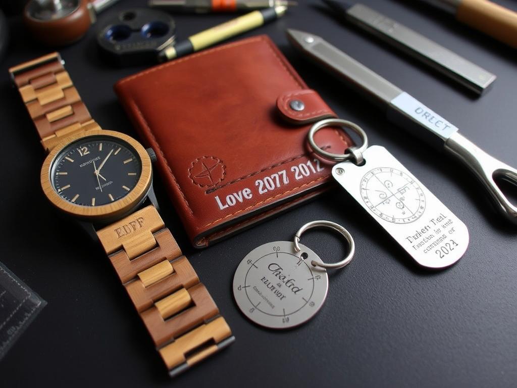 Pomysły prezenty DIY dla chłopaka - personalizowane przedmioty z grawerem