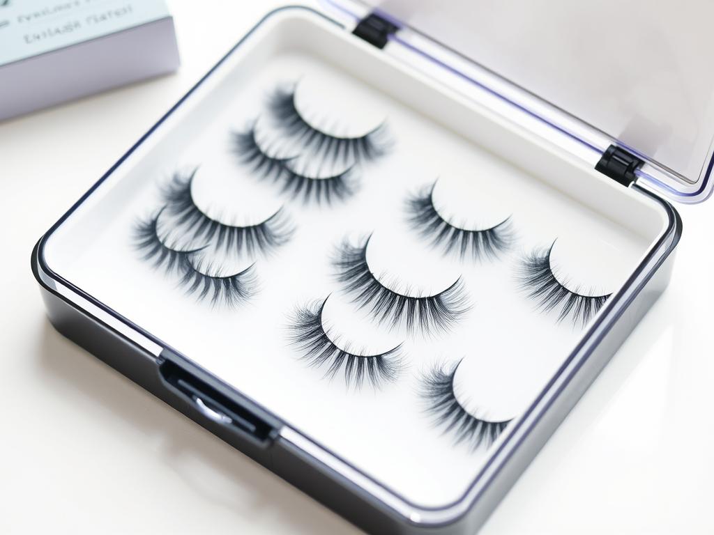 Prawidłowe przechowywanie sztucznych rzęs w specjalnym pudełku