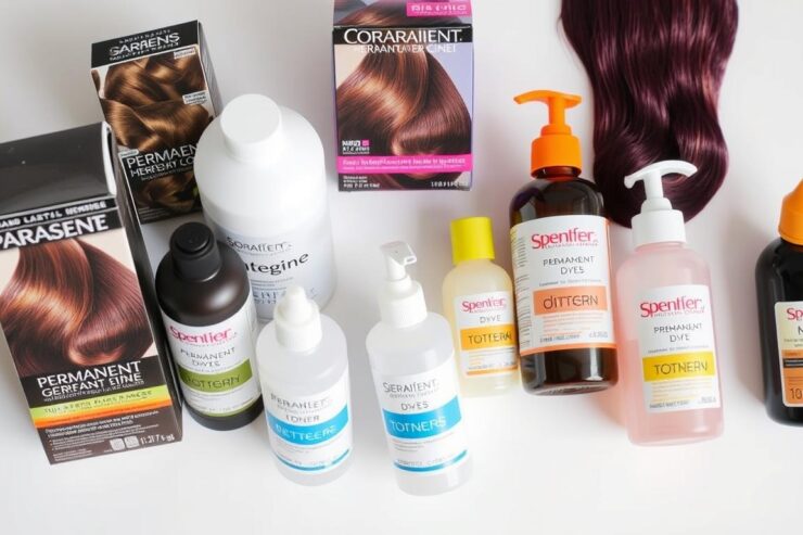 Różne rodzaje farb do włosów - trwałe, półtrwałe i tonery