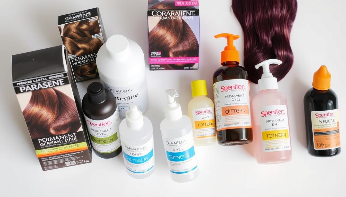 Różne rodzaje farb do włosów - trwałe, półtrwałe i tonery