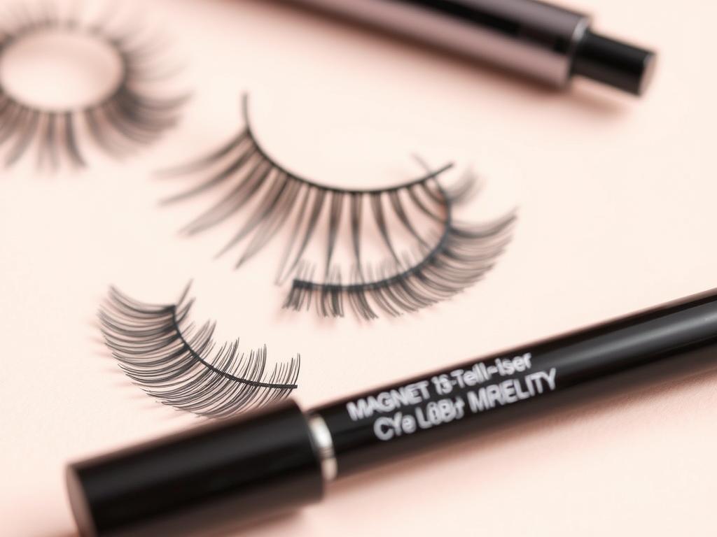 Rzęsy magnetyczne z eyelinerem magnetycznym