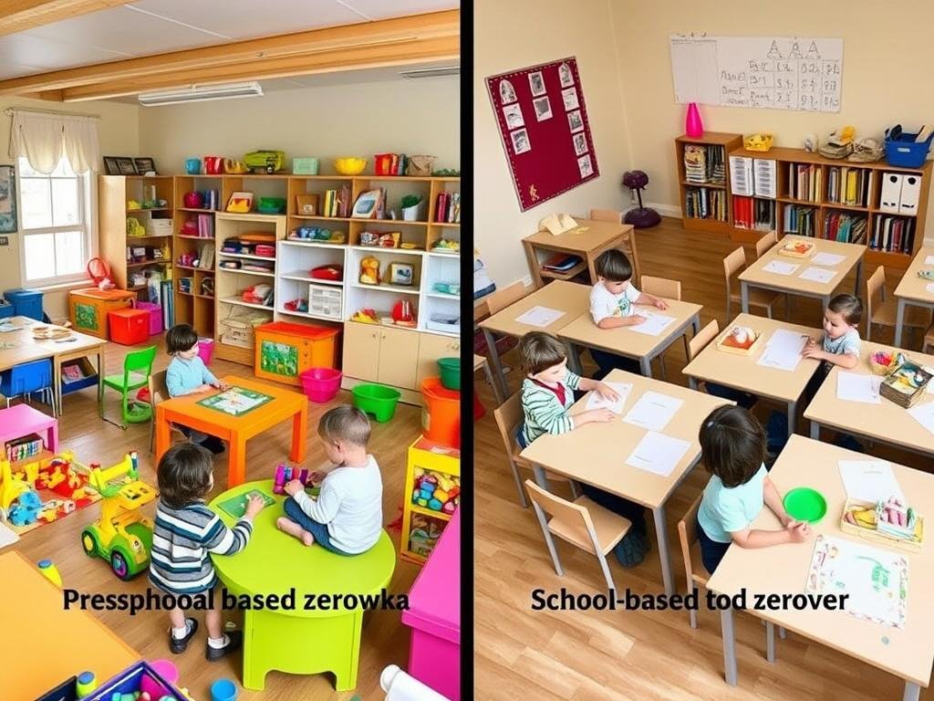 Porównanie zerówki szkolnej i przedszkolnej - czy zerówka to przedszkole czy szkoła Porównanie zerówki szkolnej i przedszkolnej - czy zerówka to przedszkole czy szkoła