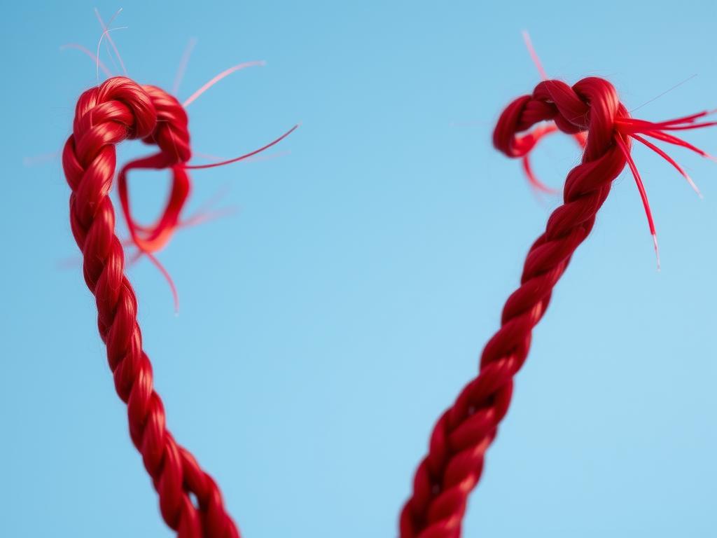 Rude warkocze Pipi Pończoszanki sterczące na boki