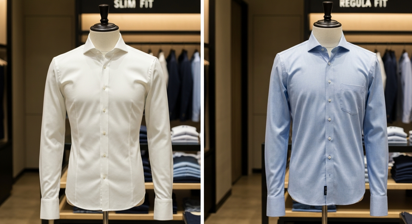 Koszula slim fit czy regular fit - czym się różnią i którą wybrać? 2